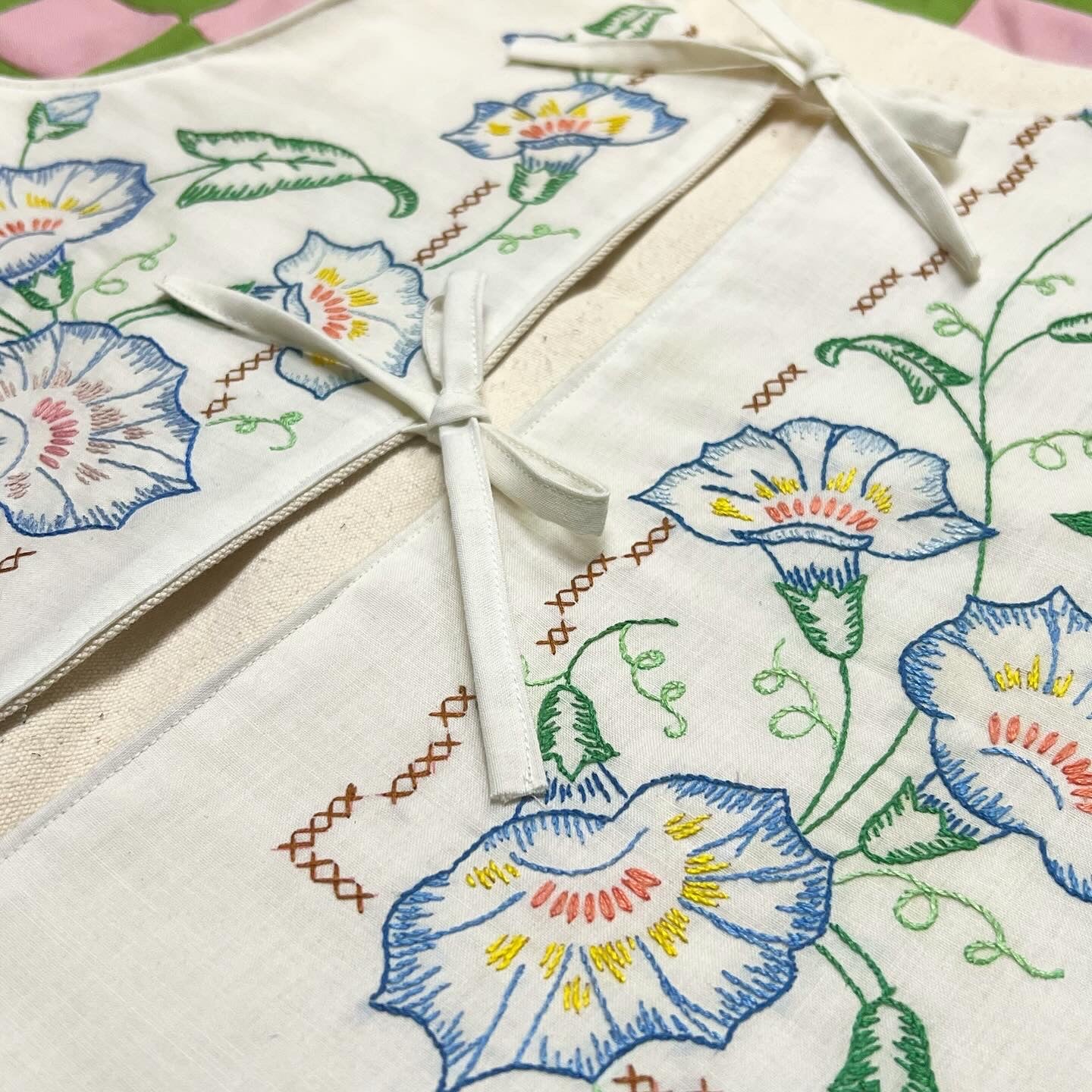 Floral Embroidered Vest