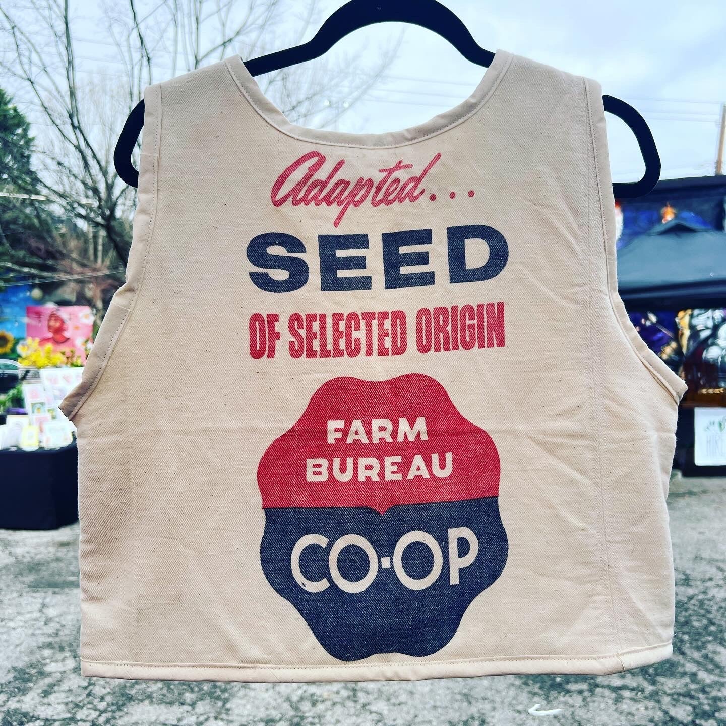 Feed Sack Vest