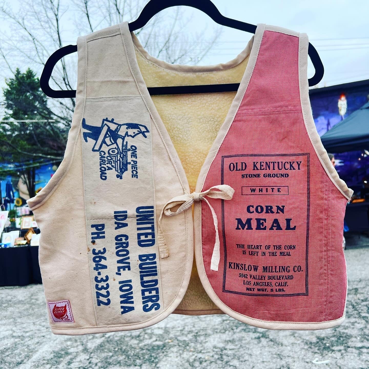 Feed Sack Vest