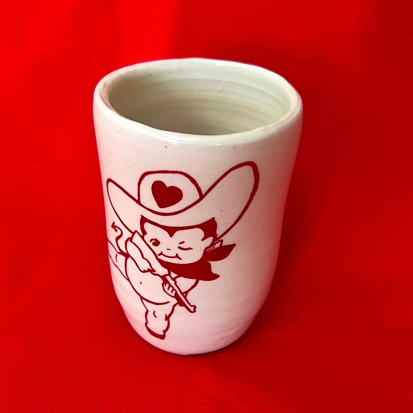 Cowboy Kewpie Vessel