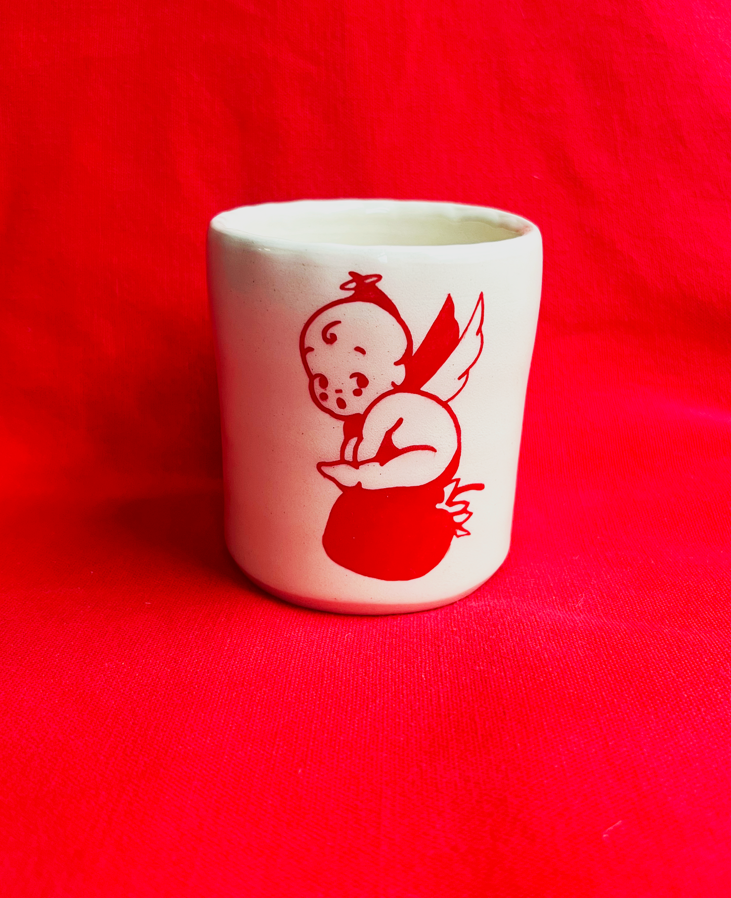 Strawberry Angel Vessel