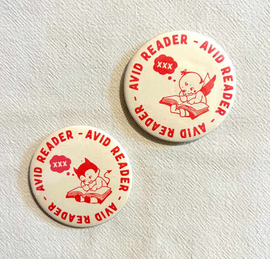 Avid Reader Button