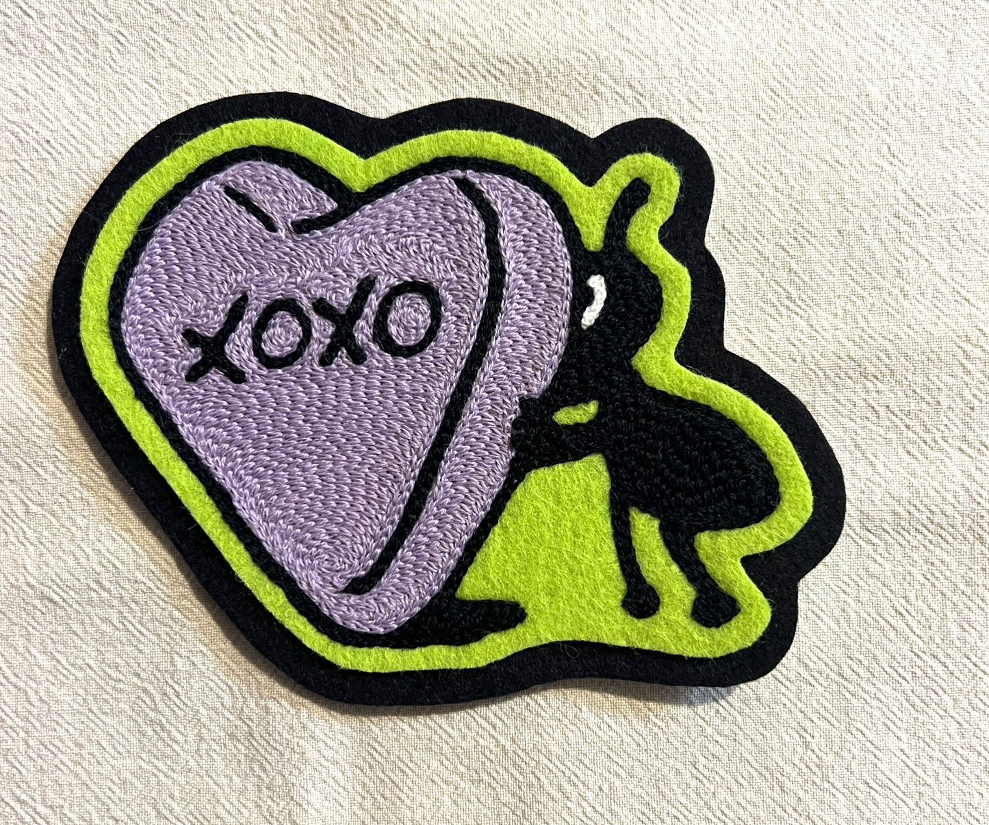 XO Candy Heart Patch