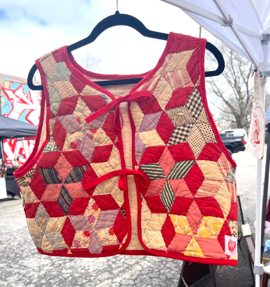 Vintage Quilt Vest