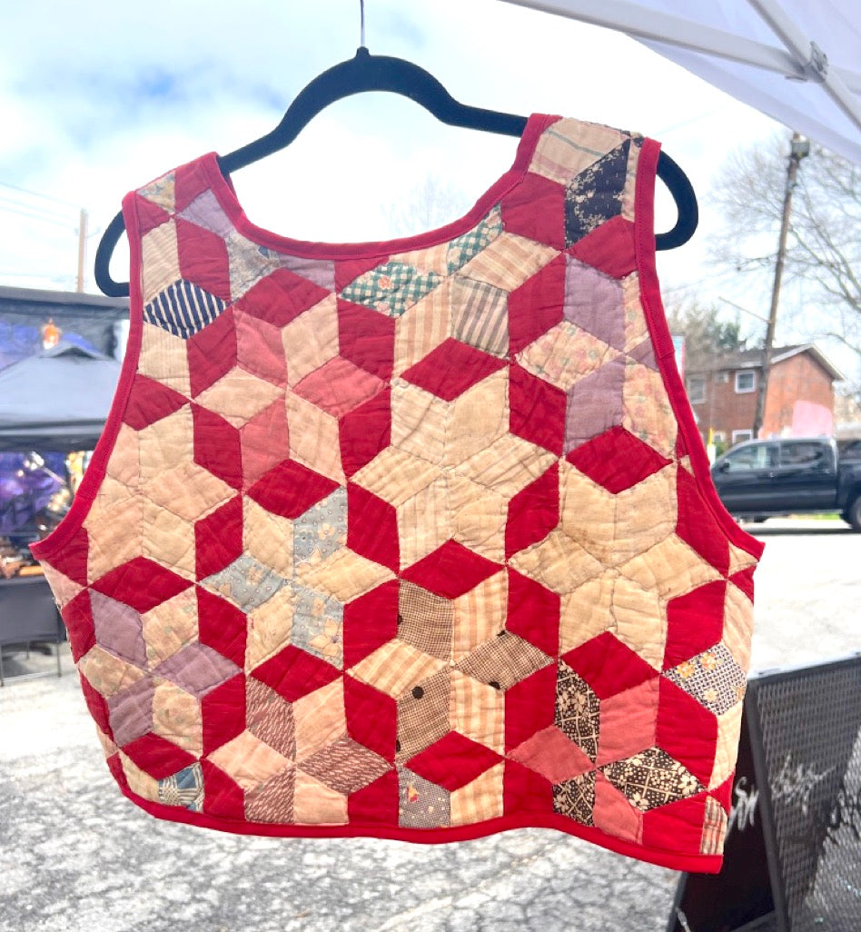Vintage Quilt Vest
